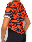 Camiseta Manga Corta Cuello Redond Print