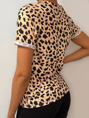 Camiseta Manga Corta Cuello Redond Print