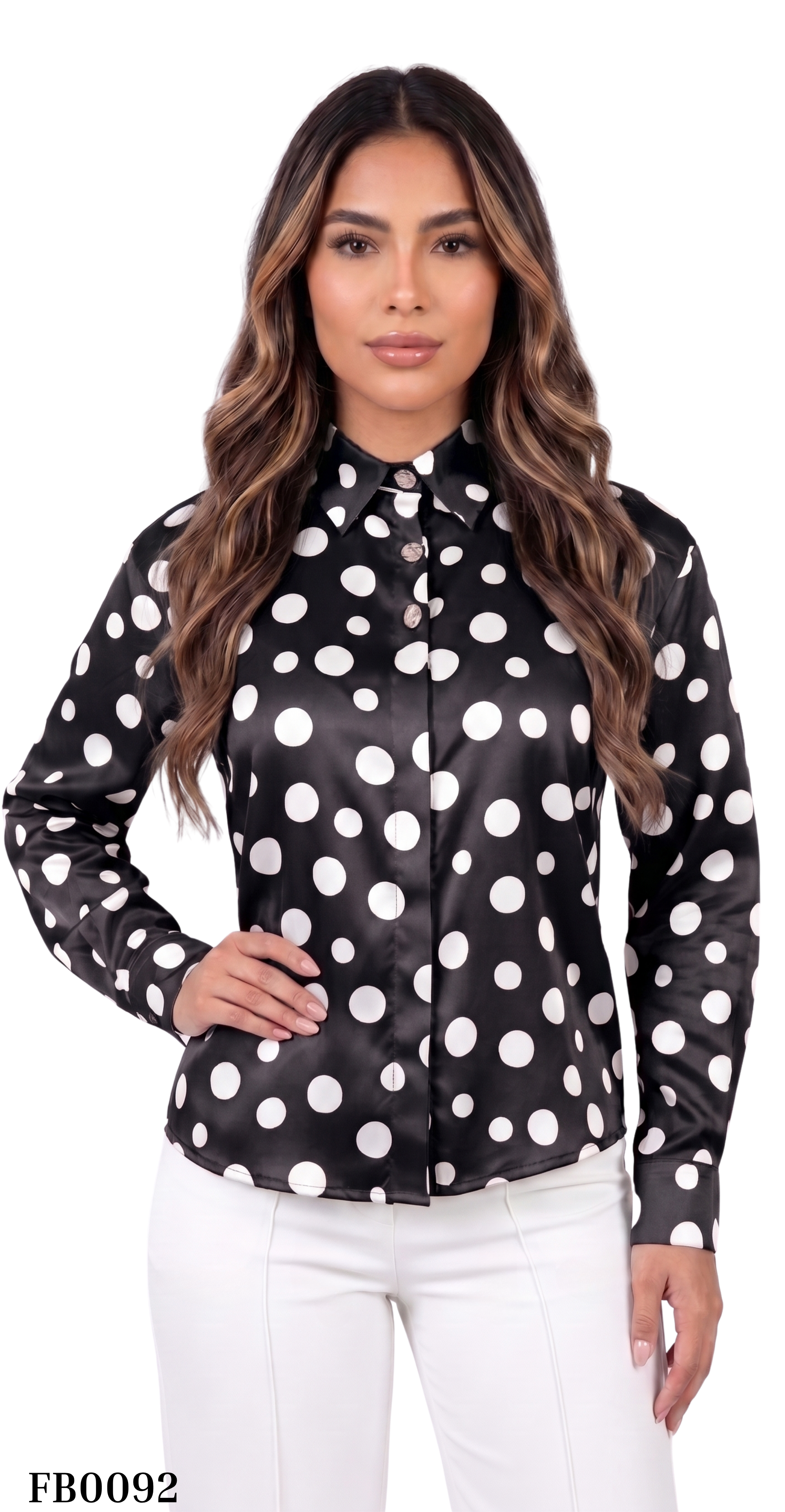 Camisera Manga Larga Estampada
