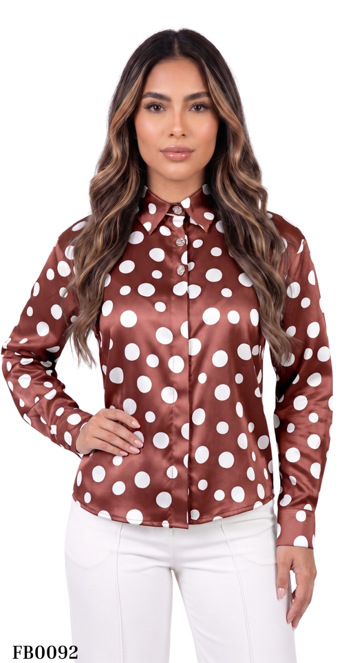 Camisera Manga Larga Estampada