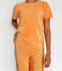 Blusa Manga Corta Cuello Redondo