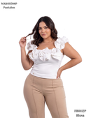Blusa Manga Sisa Rosas