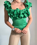 Blusa Manga Sisa Rosas