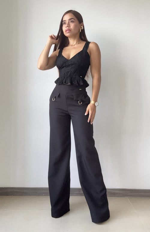 Blusa De Tela En Blonda