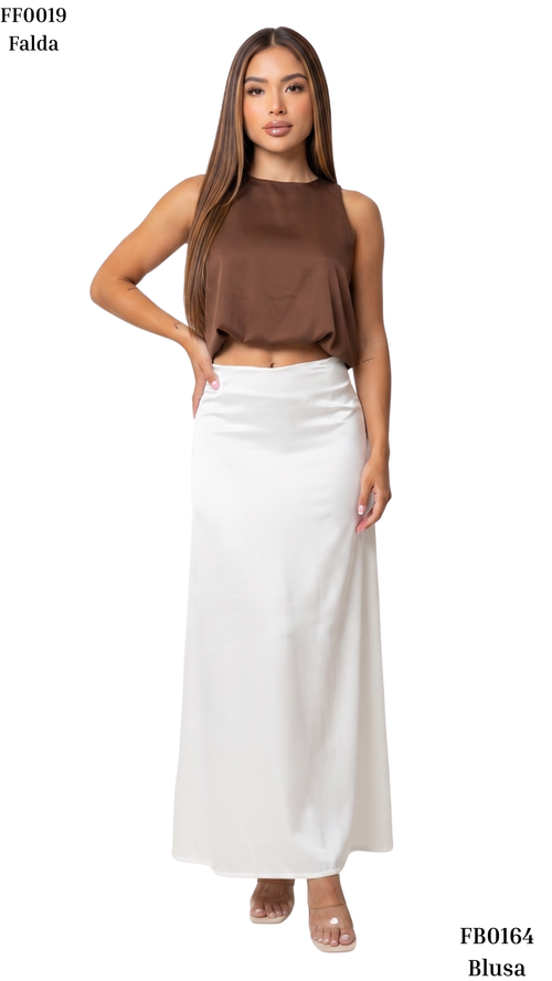 Blusa Corta Manga Sisa Tipo Globo