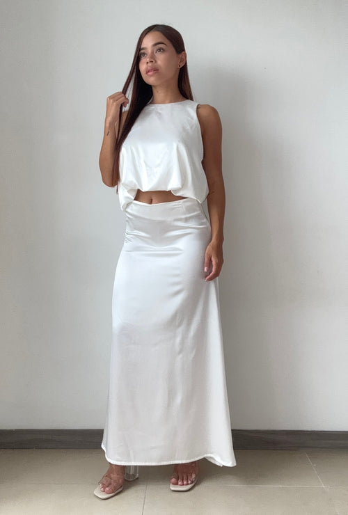 Blusa Corta Manga Sisa Tipo Globo