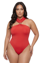 Body Cuello Halter Herraje Frontal