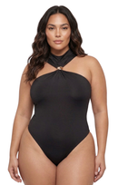 Body Cuello Halter Herraje Frontal