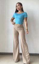 Body Manga Corta Escote Espalda