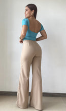 Body Manga Corta Escote Espalda