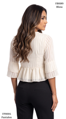 Blusa Boleros Cuello V