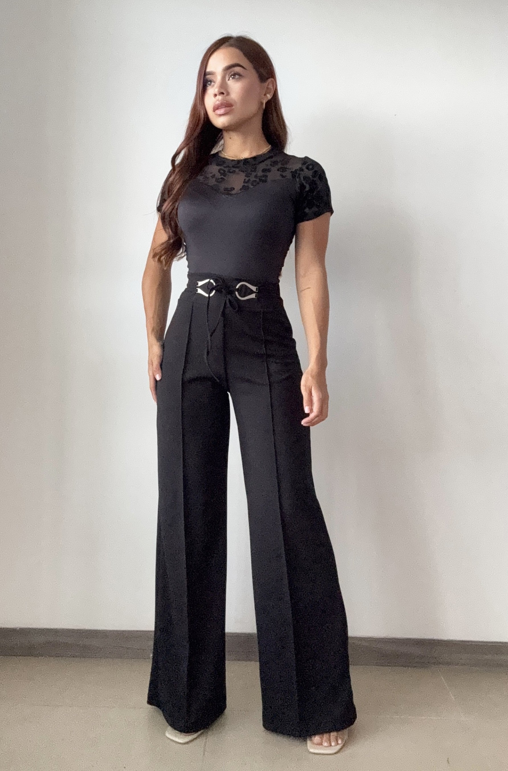 Body Manga Corta Escote En Mayatex