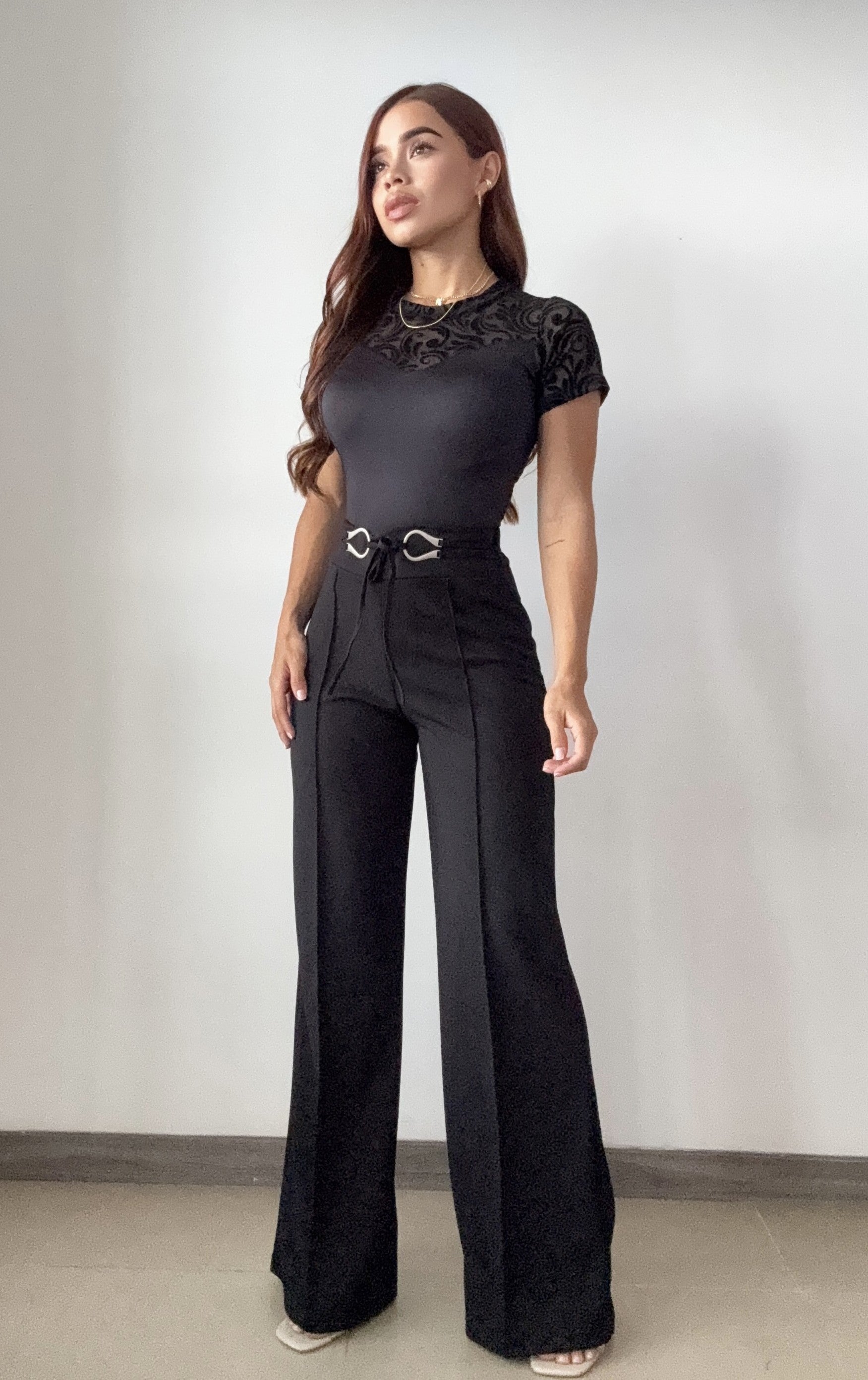 Body Manga Corta Escote En Mayatex