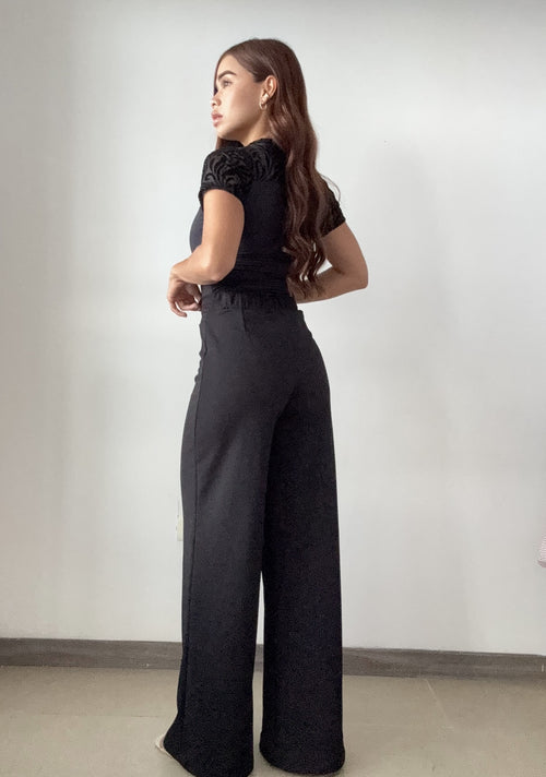 Body Manga Corta Escote En Mayatex