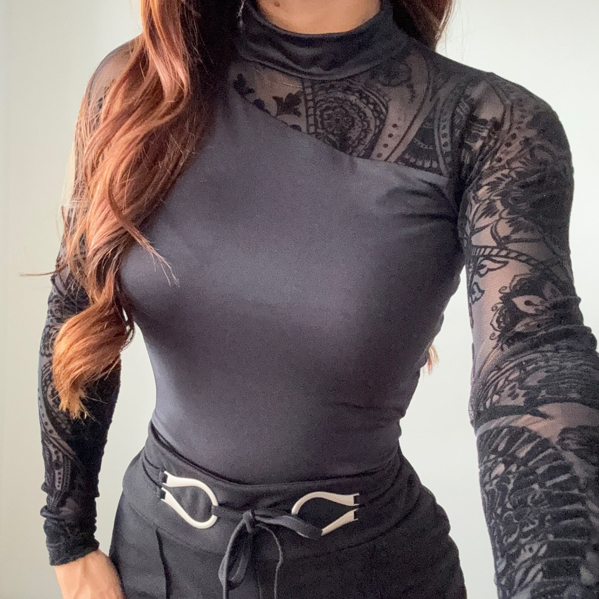 Body Manga Larga En Mayatex