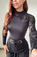 Body Manga Larga En Mayatex