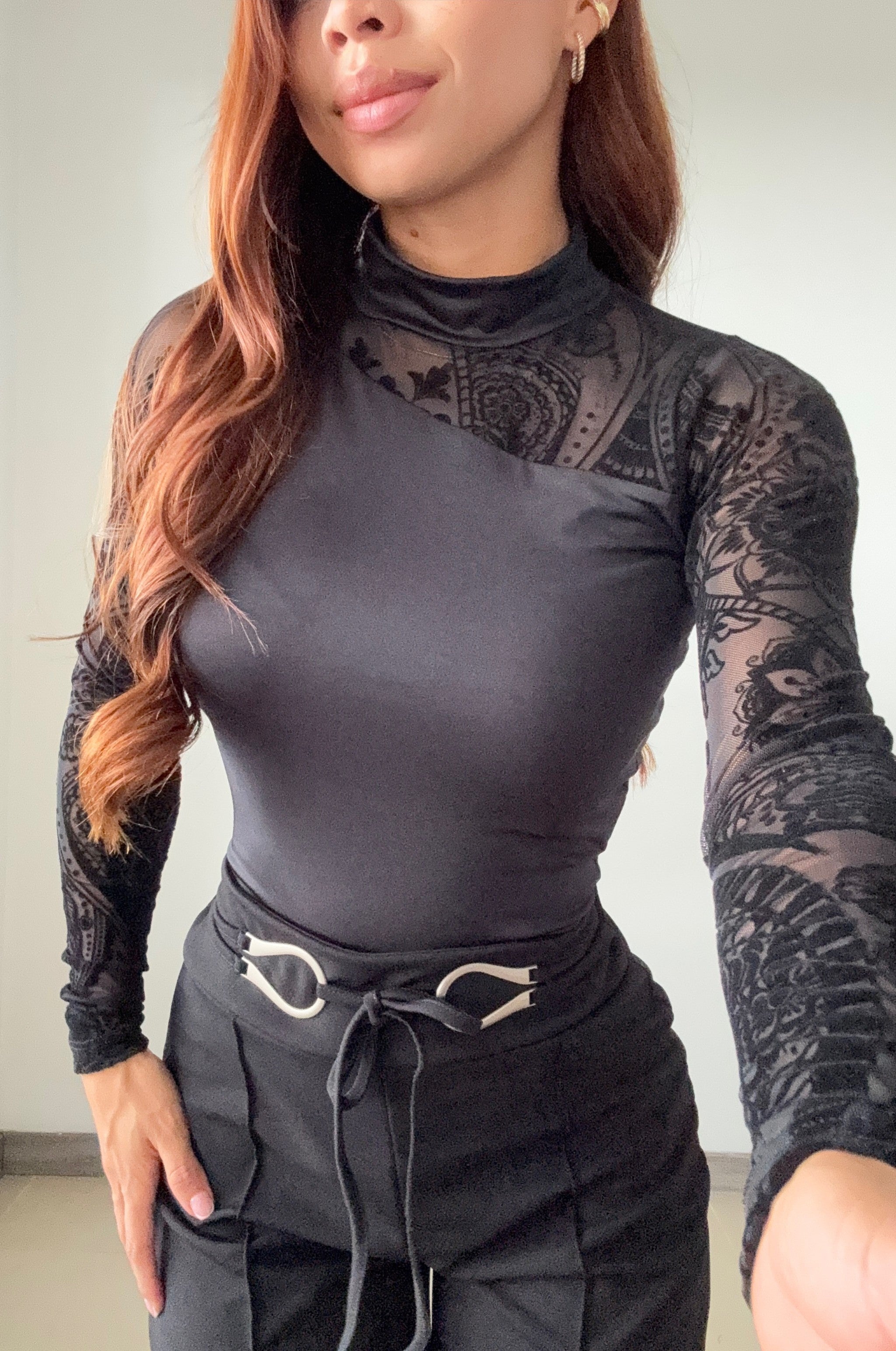 Body Manga Larga En Mayatex