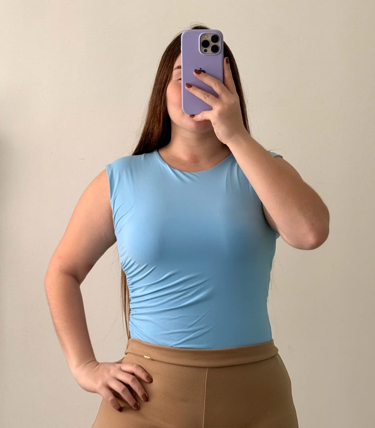 Body Manga Sisa Efecto Hombrera Plus