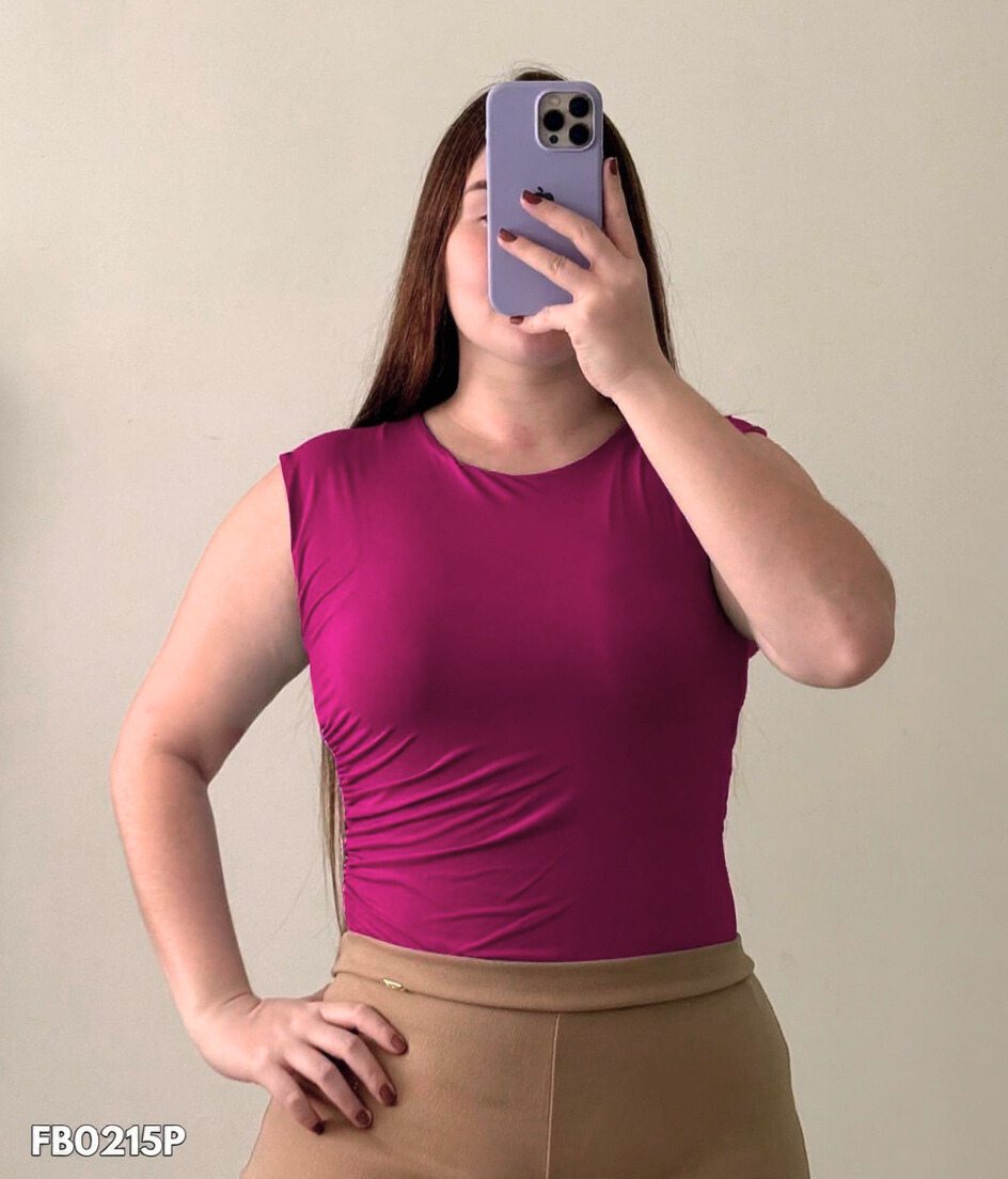 Body Manga Sisa Efecto Hombrera Plus