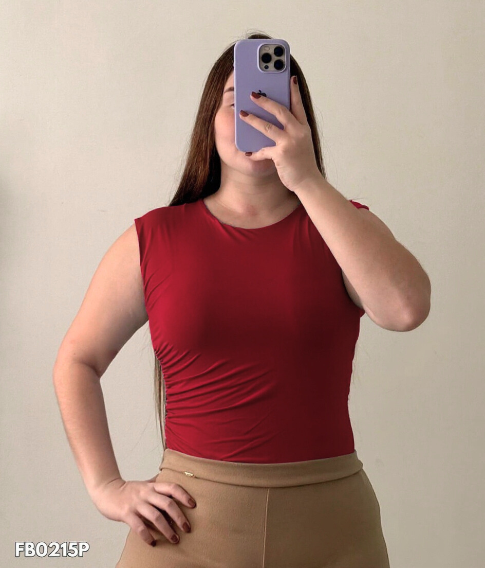 Body Manga Sisa Efecto Hombrera Plus