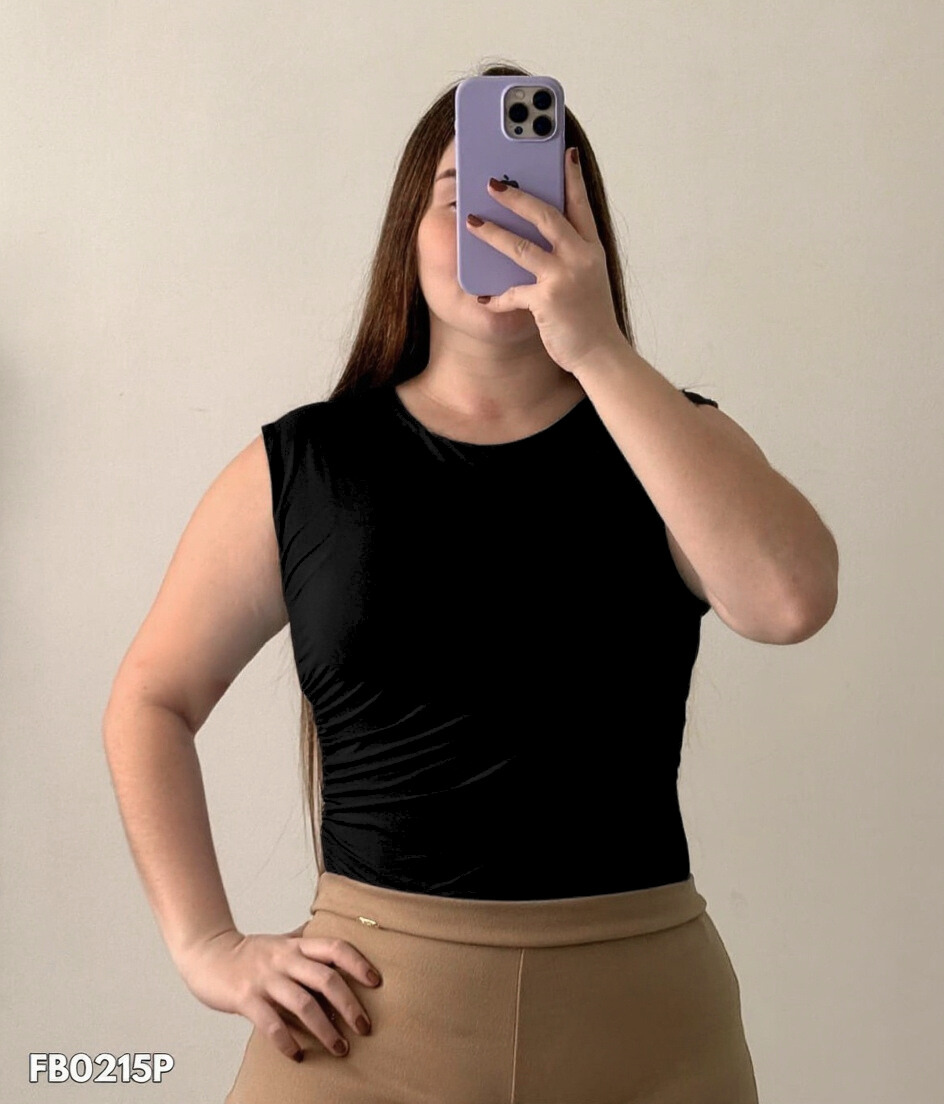 Body Manga Sisa Efecto Hombrera Plus