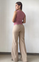 Blusa Manga Sisa Con Recogido Lateral