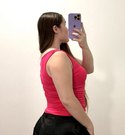 Blusa Manga Sisa Arrunche Laterales Plus