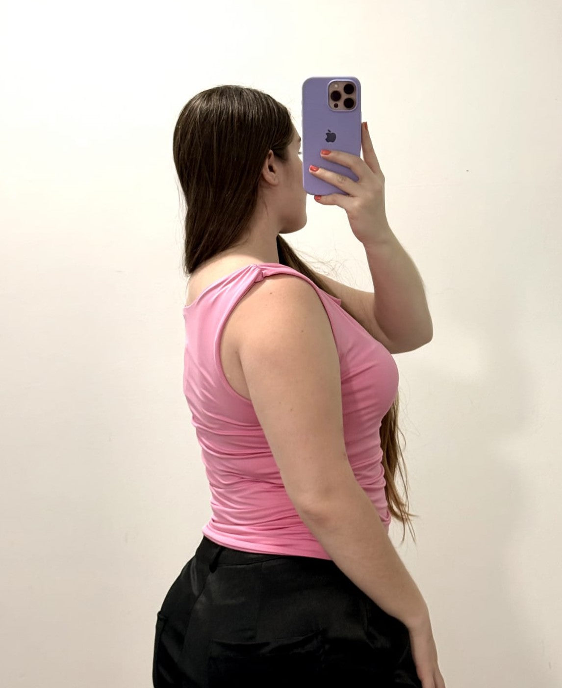 Blusa Manga Sisa Arrunche Laterales Plus