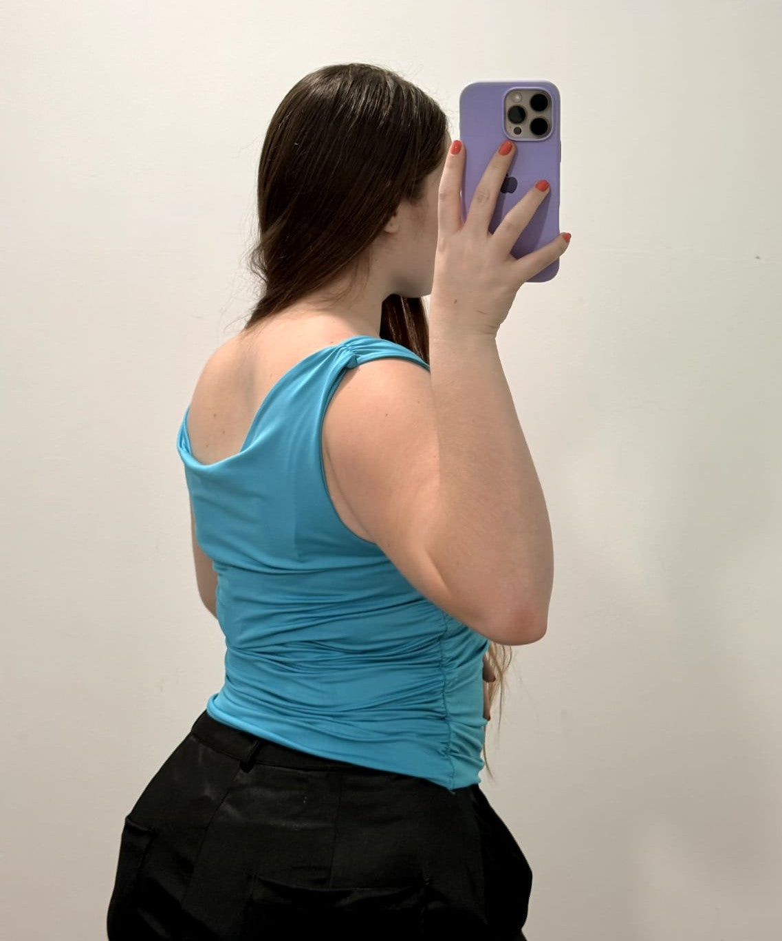 Blusa Manga Sisa Arrunche Laterales Plus