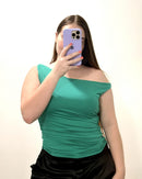 Blusa Manga Sisa Arrunche Laterales Plus