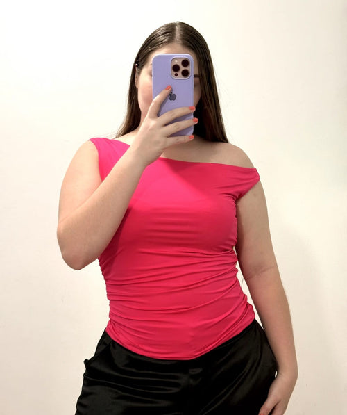 Blusa Manga Sisa Arrunche Laterales Plus