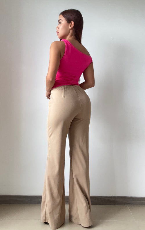 Blusa Manga Sisa Fruncido Laterales