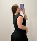 Blusa Manga Sisa Resorte Laterales Plus