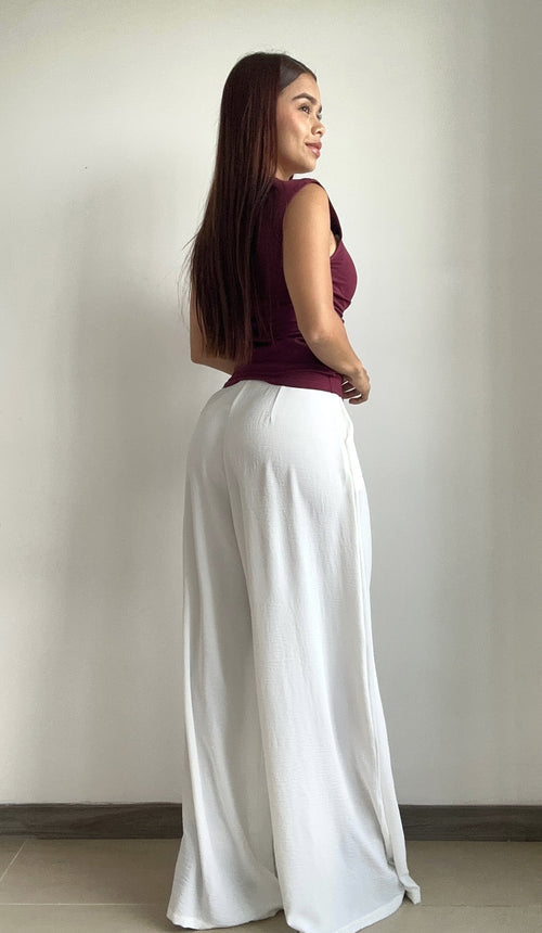 Blusa Manga Sisa Resorte Laterales