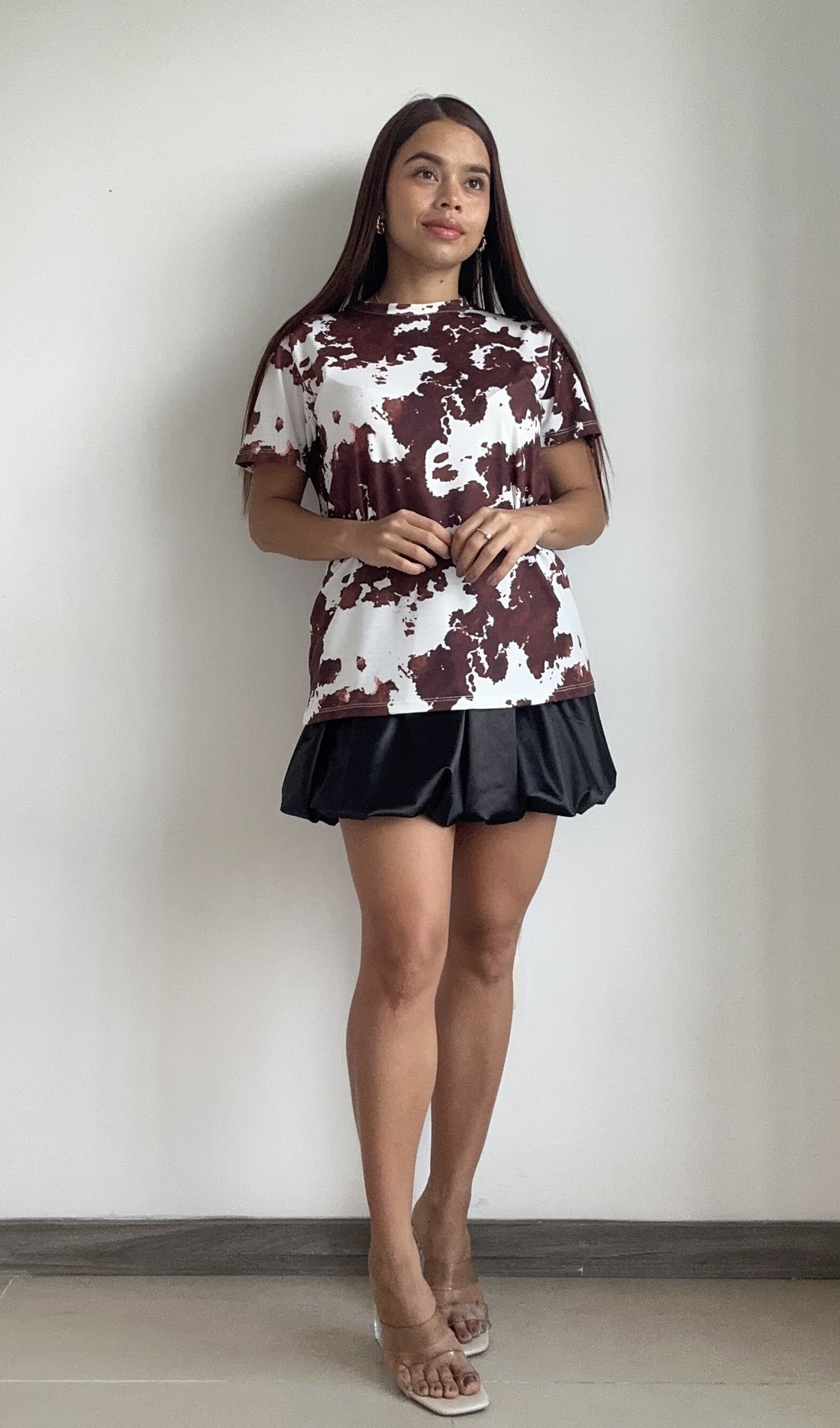 Camisa Manga Corta Estampada