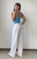 Blusa De Tiras Escote En V