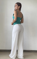 Blusa De Tiras Escote En V