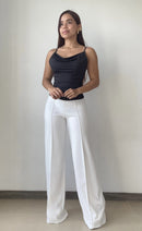 Blusa De Tiras Escote En V