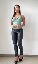 Blusa Manga Sisa Cuello Halter