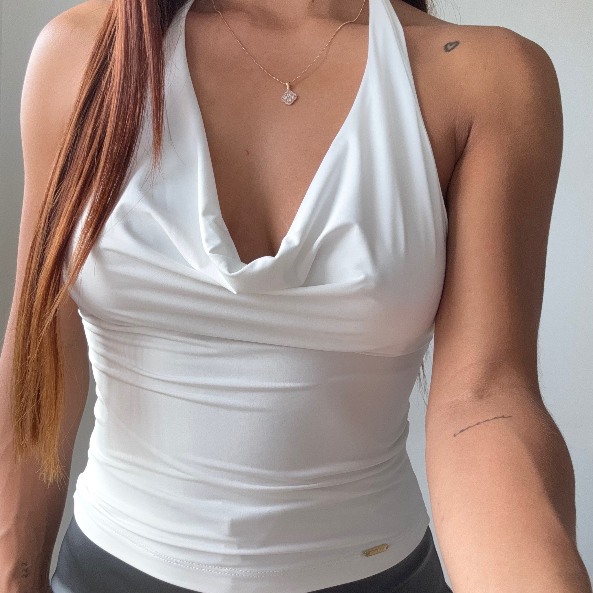 Blusa Manga Sisa Cuello Halter