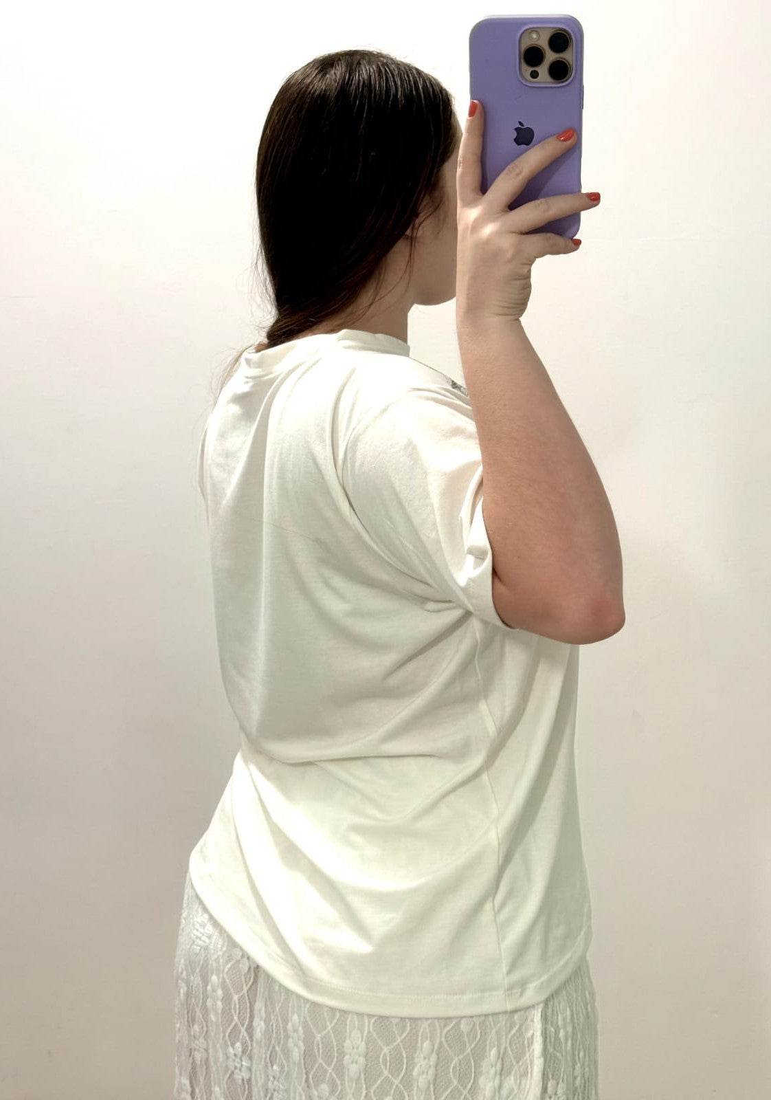 Camiseta Aplique Estrellas Plus