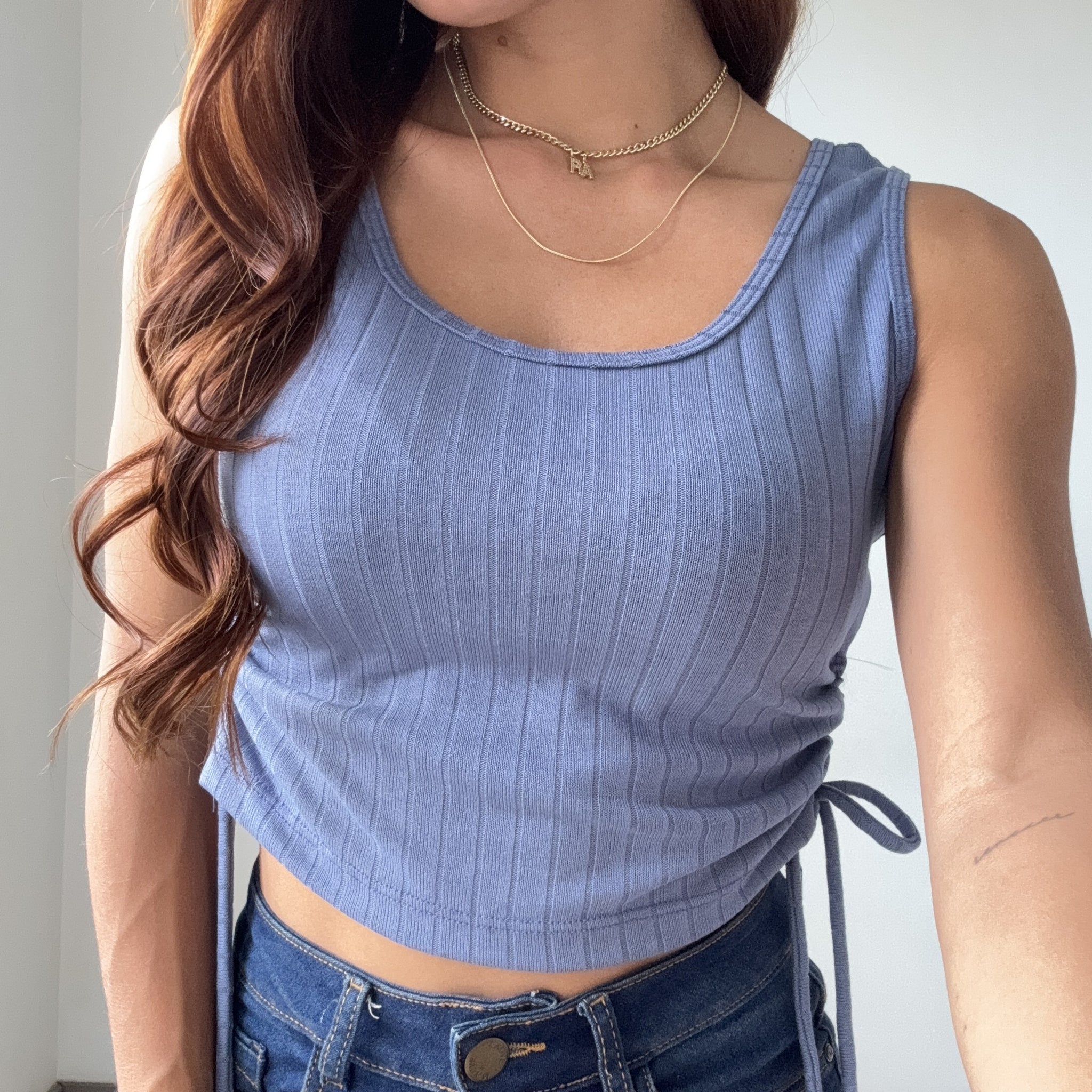 Blusa Manga Sisa Runcho Laterales