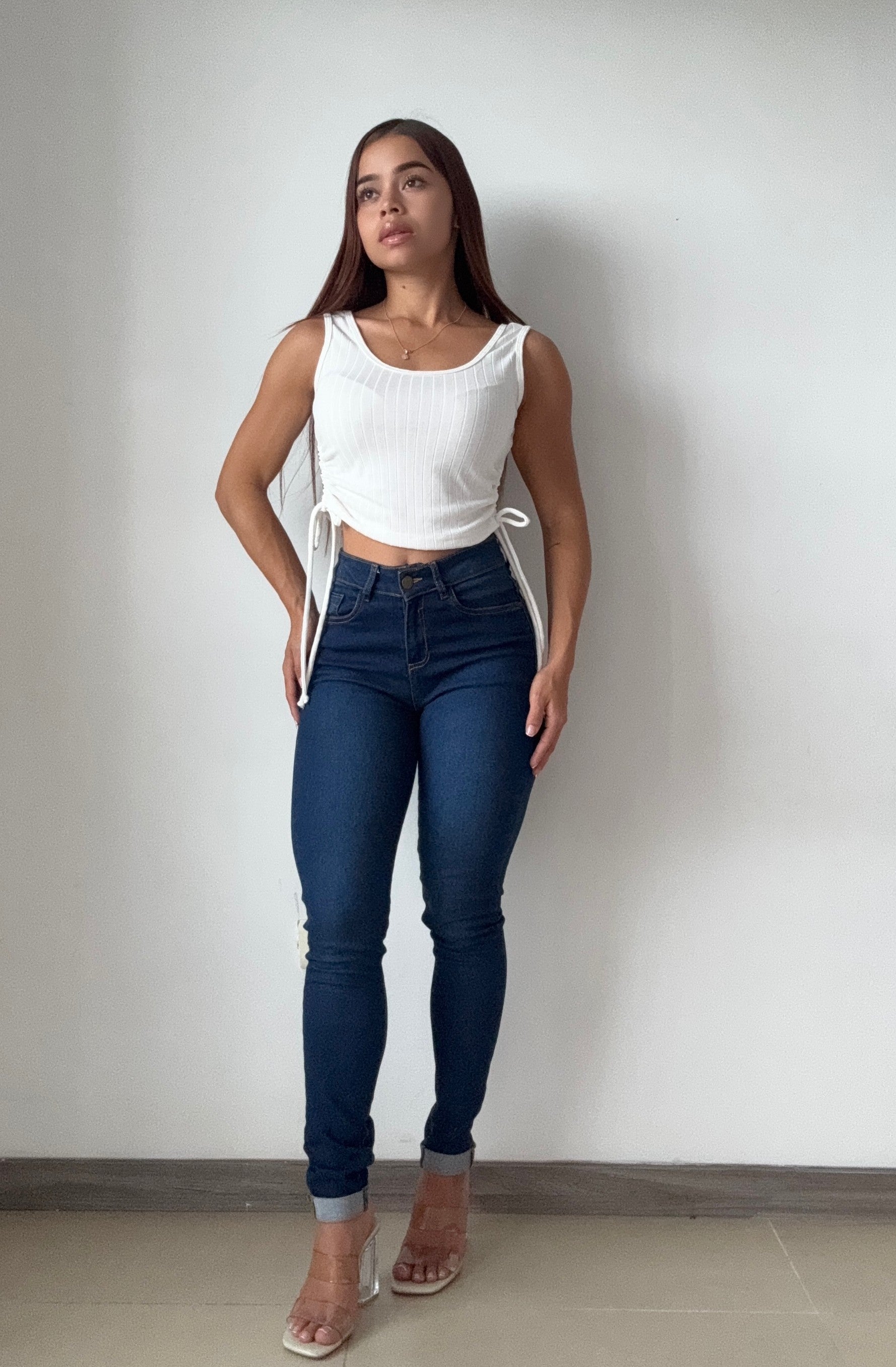 Blusa Manga Sisa Runcho Laterales