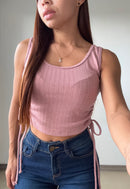 Blusa Manga Sisa Runcho Laterales
