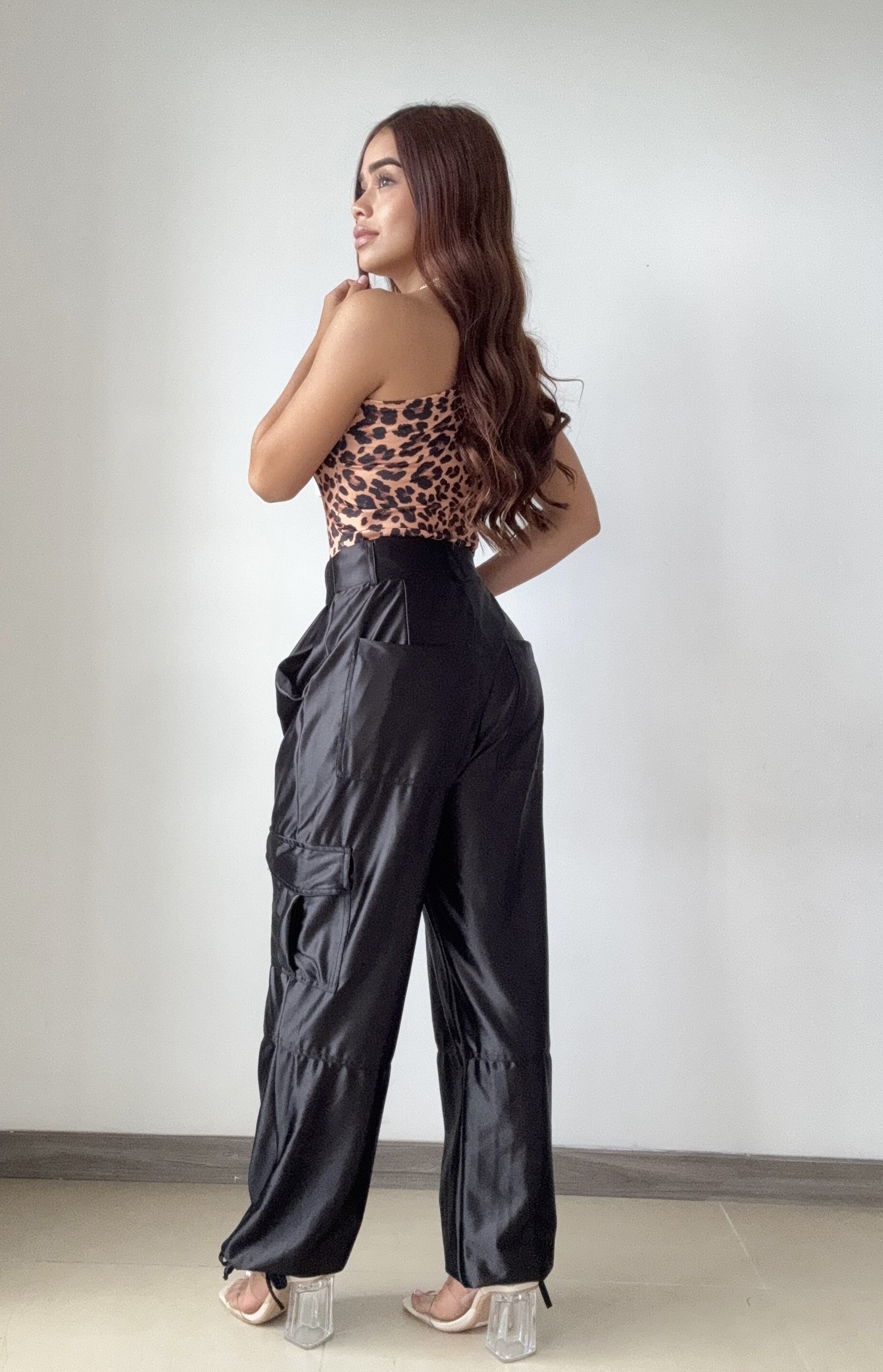 Body Asimetrico Estampado Print