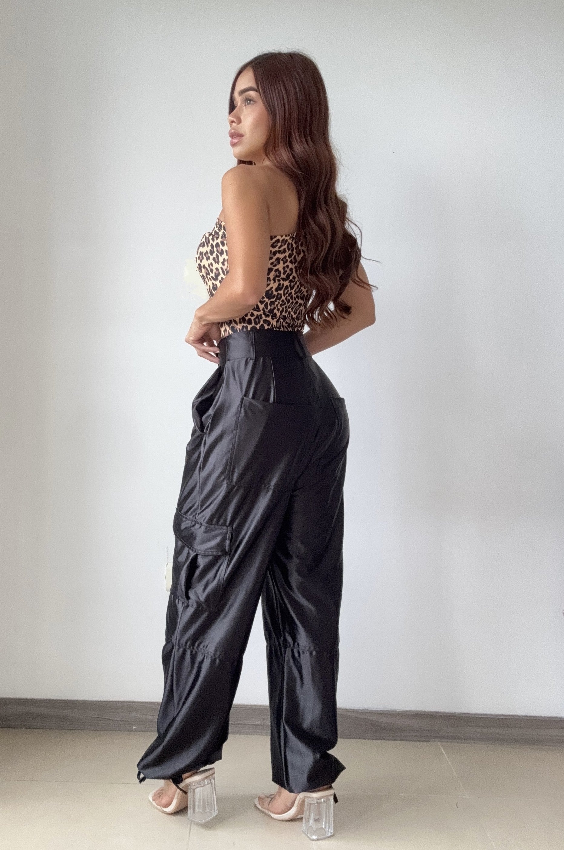 Body Asimetrico Estampado Print