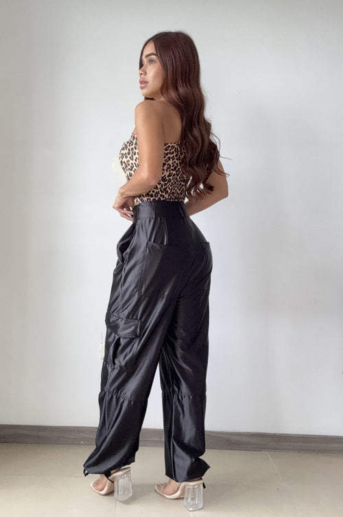 Body Asimetrico Estampado Print