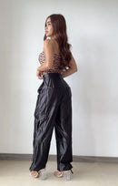 Body Asimetrico Estampado Print