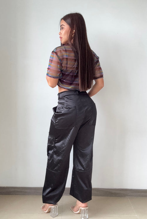 Blusa Estilo Oversize Corta Manga Corta