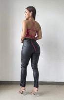 Croptop Tiras Lentejuela